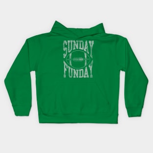 Sunday Funday Football Kids Hoodie